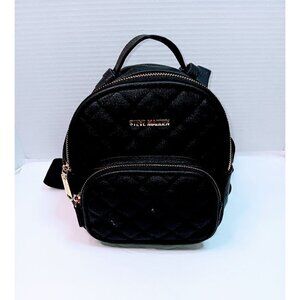 Steve Madden Black Mini Backpack Bag